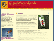 Tablet Screenshot of cloudwater.org